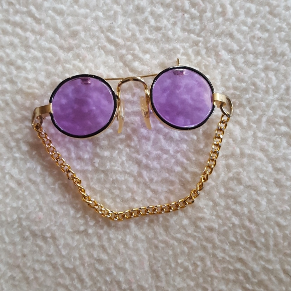 Sunglass Costume Jewelry Pin